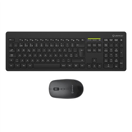 Teclado+raton Unyka Slim portugués (UK505446)