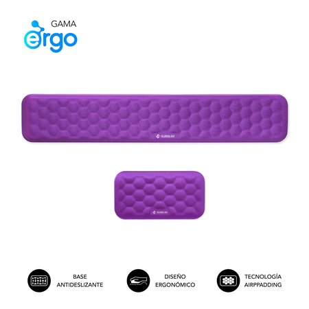 Reposamuñecas SUBBLIM AirPadding Pack 2 (SUBMP-04E012)