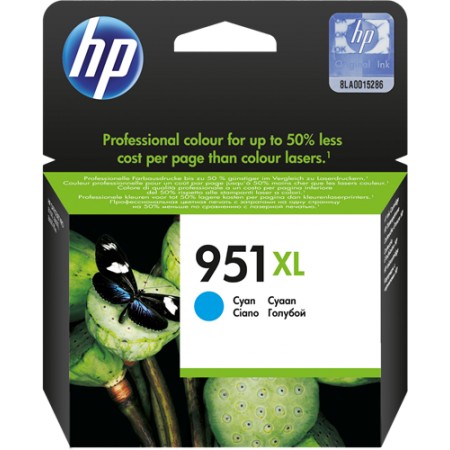 Tinta HP 951XL Cyan