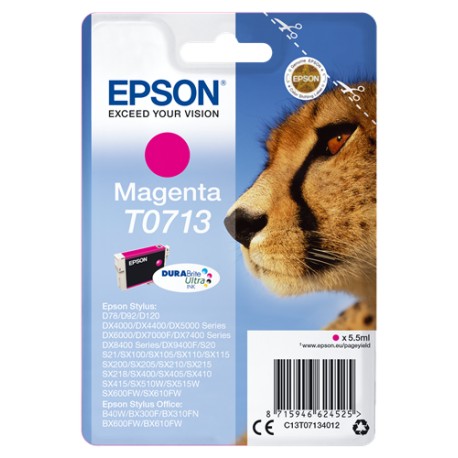 Tinta Epson T0713 Magenta D78 DX4000/50 5000/50 60