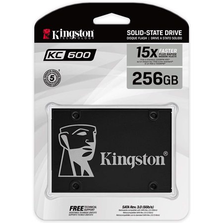 SSD Kingston KC600 256Gb 2.5" SATA3 (SKC600/256G)           