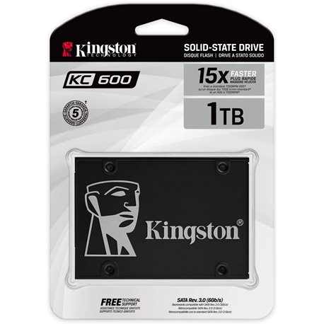 SSD Kingston KC600 1Tb 2.5" SATA3 (SKC600/1024G)            