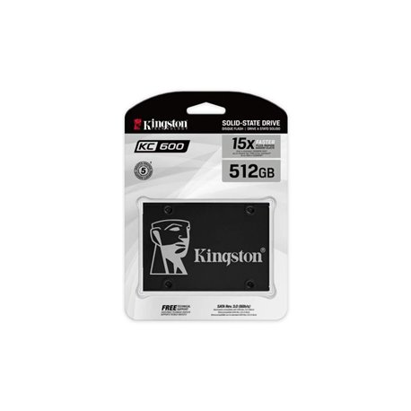 SSD Kingston KC600 512Gb 2.5" Sata3 (SKC600/512G)           