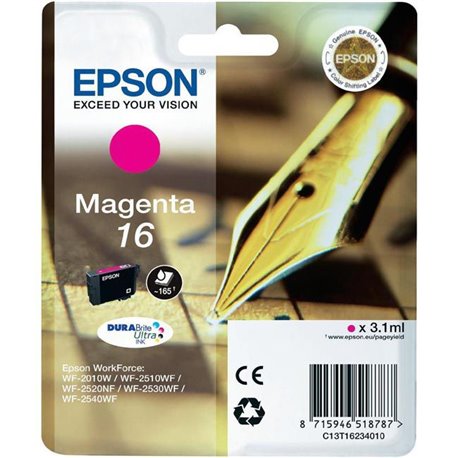 Tinta EPSON Magenta 16 Pluma Estilografica T1623            