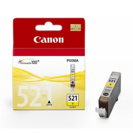 Tinta Canon CLI-521Y Amarillo (2936B001/5/8)