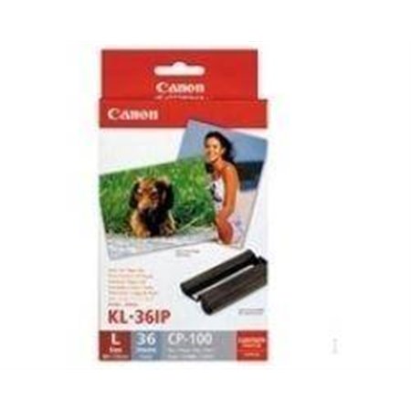 Pack Canon Tinta KL-36IP/36 hojas 89x119mm (7738A001)