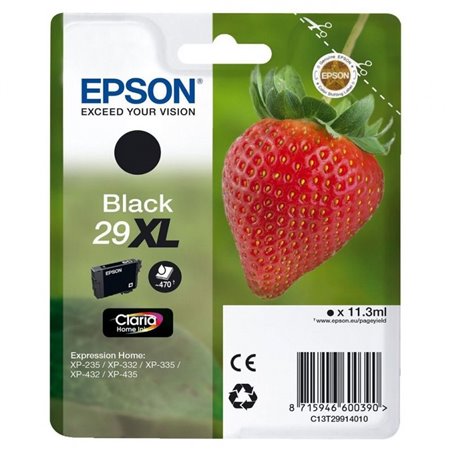 Tinta EPSON Negro 29XL Fresa T2991                          