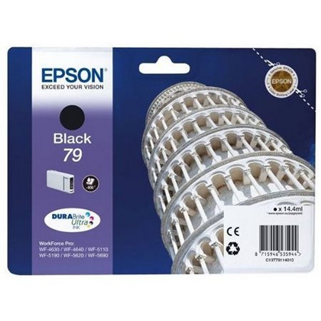 Tinta EPSON Negro 79 Torre de Pisa T7911                    