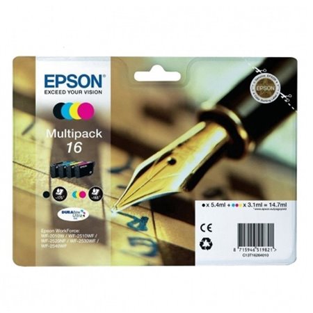 Tinta EPSON MultiPack 16 Pluma Estilografica T1626          