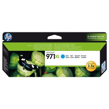 Tinta HP Cian 6600 pág. (CN626AE) N971XL                    