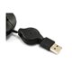 Ratón EQUIP Life Optico USB retractil Negro (EQ245103)      