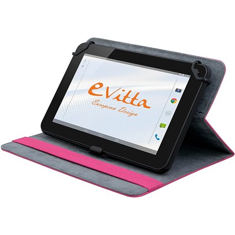 Funda Universal E-Vitta 7" Stand 2P Rosa (EVUN000282)       