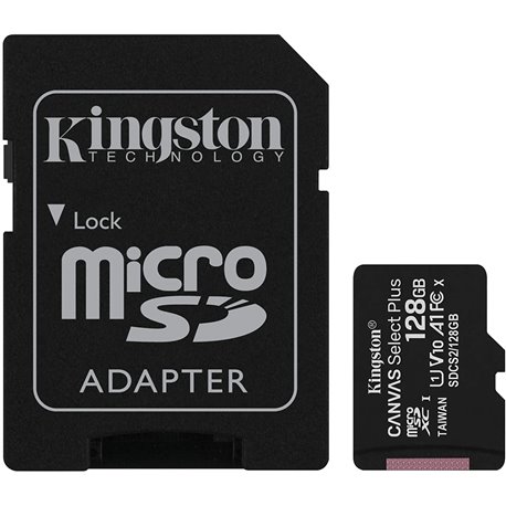 KINGSTON Micro SD HC Canvas 128Gb(SDCS2/128GB)              