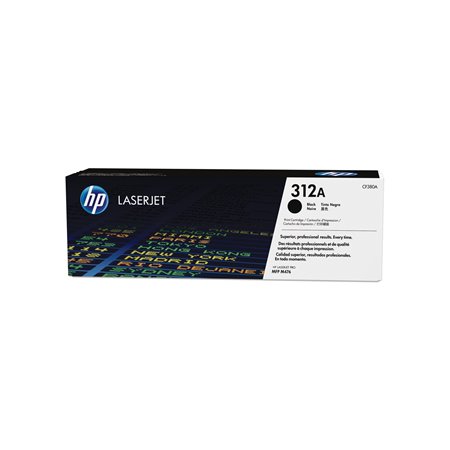 Toner HP LaserJet Pro 312A Negro 2280 páginas (CF380A)