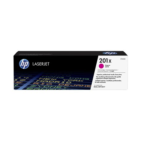 Toner HP Laser Jet Magenta 201X 2300pag (CF403X)            