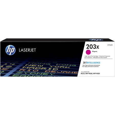 Toner HP LaserJet Magenta 203X (CF543X)                     