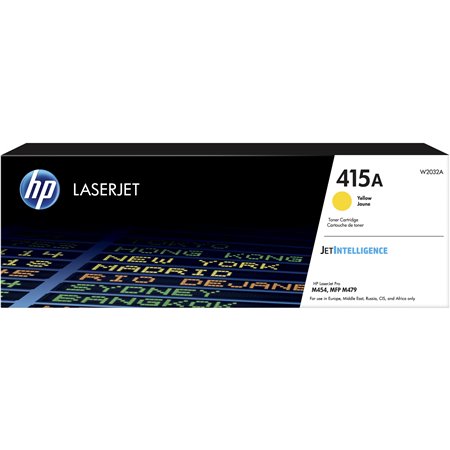 Toner HP LaserJet 415A Amarillo 2100 páginas (W2032A)