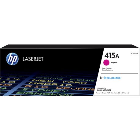 Toner HP LaserJet 415A Magenta (W2033A)                     