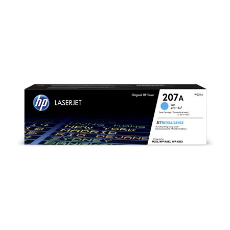 Toner HP LaserJet Pro 207A Cian 1250 páginas (W2211A)