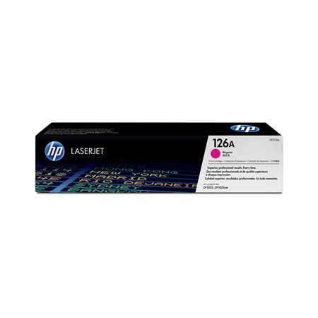 Toner HP LaserJet Pro 126A Magenta 1000 pág (CE313A)
