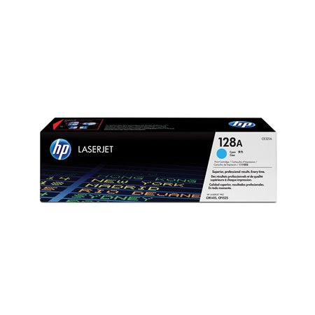 Toner HP LaserJet Pro 128A Cian 1300 páginas (CE321A)