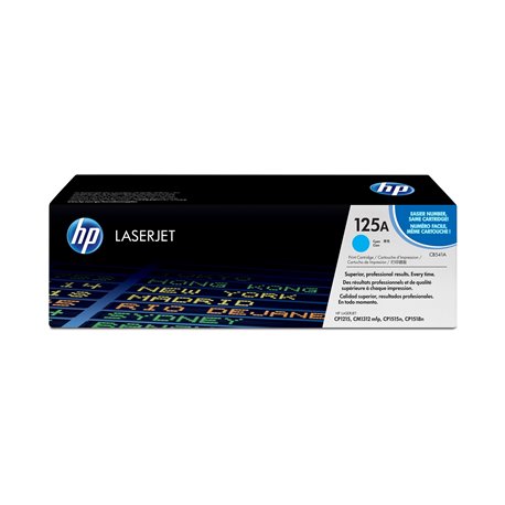 Toner HP LaserJet Cian 125A (CB541A)                        