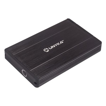 Caja UNYKA HDD 25201 2.5? SATA USB 2.0 Negra (57001)