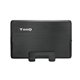 Caja HDD TOOQ 3.5" SATA USB2 Negro(TQE-3509B)               