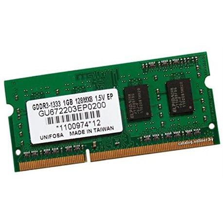 Modulo Elpida DDR3 1333MHz SoDimm 1GB Bulk                  