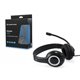 Auriculares CONCEPTRONIC USB Negro/Blanco(CCHATSTARU2B)