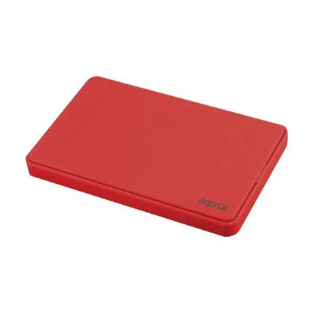 Caja HDD APPROX 2.5" SATA Usb2.0 Rojo (APPHDD200R)