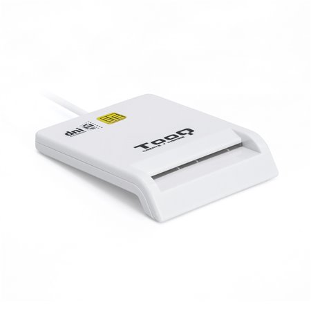Lector Tarjetas TOOQ DNIe USB-A 2.0 Blanco (TQR-210W)