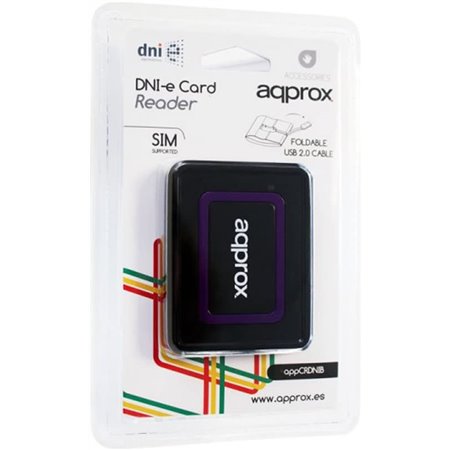 Lector Tarjetas Approx Smart Card DNIe USB2 (APPCRDNIB)