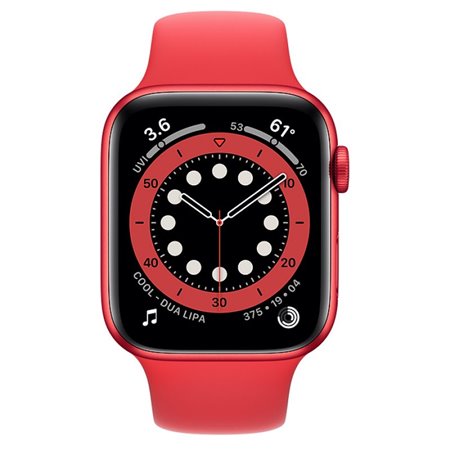 Apple Watch S6 4G GPS 44mm Rojo Correa Roja (M09C3TY/A)