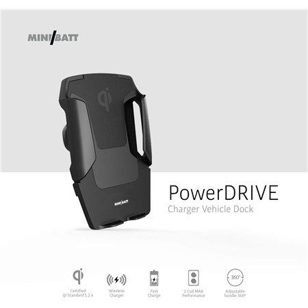 Cargador inalámbrico MiniBatt PowerDrive
