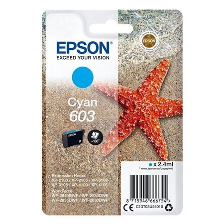 Tinta Epson 603 Cian Estrella (C13T03U24010)