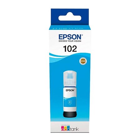 Tinta Epson EcoTank 102 Cián (C13T03R240)