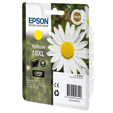 Tinta EPSON Amarillo 18XL Margarita T1814