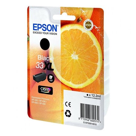 Tinta EPSON Negro 33XL Naranja T3351