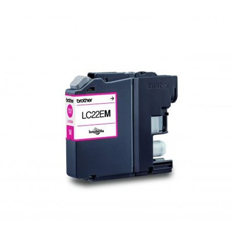 Tinta BROTHER Magenta 1200pag LC22E M