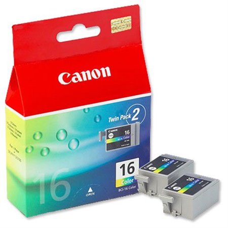 Tinta Canon BCI-16CL Color Pack 2 (9818A002)