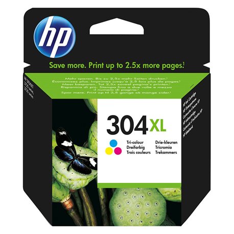 Tinta HP Tricolor (N9K07AE) N304XL