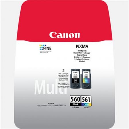 Canon PG-560 / CL-561 Pack Negro / Color (3713C006/5)