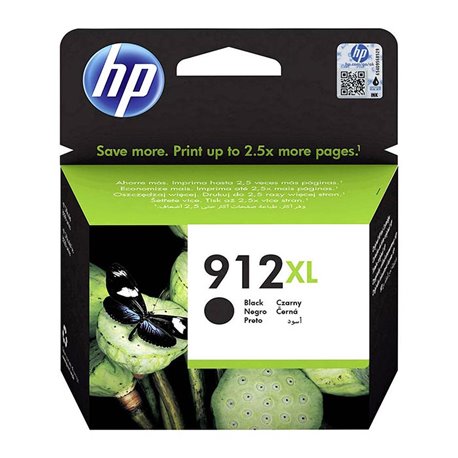 Tinta HP Negro 912XL (3YL84AE)