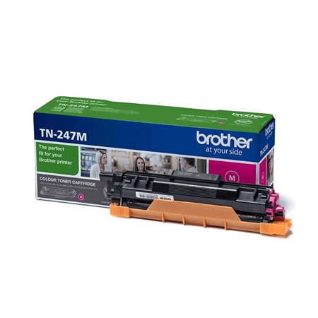 Toner BROTHER Impresión LED Magenta 2300 pág (TN247M)