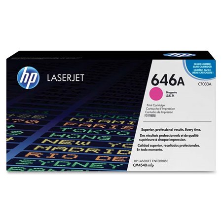 Toner HP Laser Magenta 646A (CF033A)