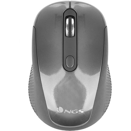 Ratón NGS Óptico Wireless Negro (HAZE GRAY)