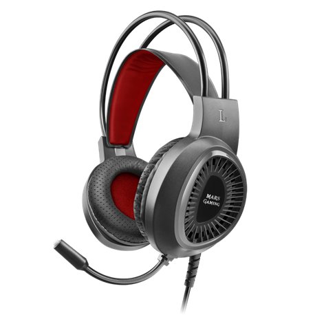 Auriculares Gaming Mars Gaming Jack3.5mm Negro(MH120)