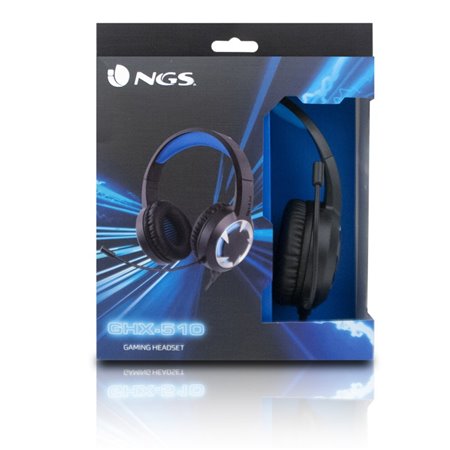 Auric+Micro Gaming NGS 3.5mm USB Negros (GHX-510)
