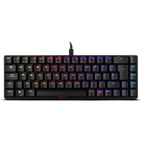 Teclado Mini OZONE Tactical BT y RGB (OZTACTICALSP)